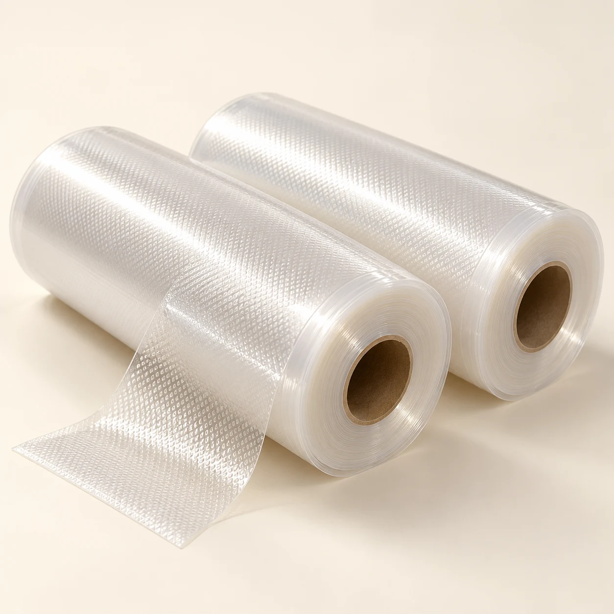 Embossed Bag Rolls, Pair